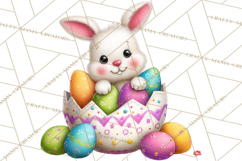 Easter Animals Clipart PNG, Cute Easter Animal Clip Art Product Image 3