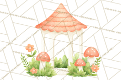 Cottagecore St Patrick’s Day Clipart, Mini Irish Cottage Png Product Image 3