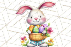 Easter Animals Clipart PNG, Cute Easter Animal Clip Art Product Image 2