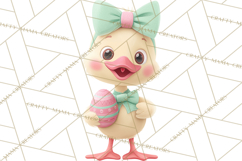 Whimsical Easter Characters Clipart PNG, Cute Mint Png Product Image 4