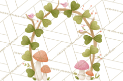 Cottagecore St Patrick’s Day Clipart, Mini Irish Cottage Png Product Image 4