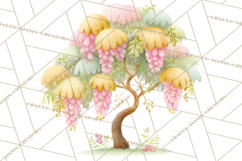 Safari Baby Animals Clipart PNG, Cute Pastel Watercolor Png Product Image 5