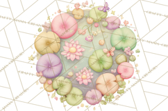 Spring Insects Clipart PNG, Cute Baby Bugs Watercolor Png Product Image 2