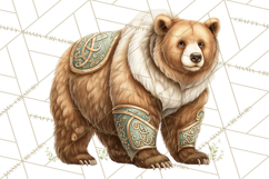 Celtic Enchanted Forest Animals Clipart, Woodland Creatures Product Image 2