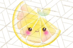 Anthropomorphic Spring Objects Clipart, Cute Kawaii Plants Product Image 2