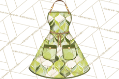 Mid Century Modern Kitchen Clipart, Retro Modern Kitchen Png Product Image 5