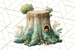 Celtic Enchanted Forest Animals Clipart, Woodland Creatures Product Image 2