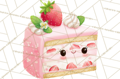 Anthropomorphic Spring Objects Clipart, Cute Kawaii Plants Product Image 3