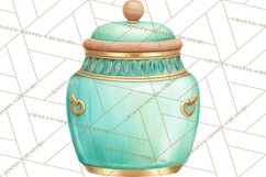 Mid Century Modern Kitchen Clipart, Retro Modern Kitchen Png Product Image 2