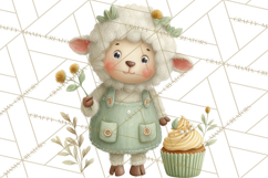 Whimsical Easter Animal Clipart, Printable PNG, Cute Bunny Product Image 3