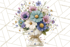 Spring Farmer’s Market Minis Clipart, Rustic Spring Png Product Image 3