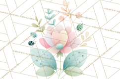 Spring Insects Clipart PNG, Cute Baby Bugs Watercolor Png Product Image 3
