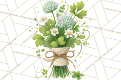 Spring Farmer’s Market Minis Clipart, Rustic Spring Png Product Image 4