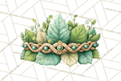 Celtic Enchanted Forest Animals Clipart, Woodland Creatures Product Image 4