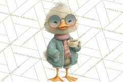 Whimsical Easter Animal Clipart, Printable PNG, Cute Bunny Product Image 2