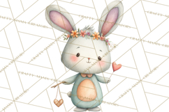 Boho Valentine Cactus Clipart PNG, Desert Romance Clip Art Product Image 4