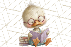 Whimsical Easter Animal Clipart, Printable PNG, Cute Bunny Product Image 3