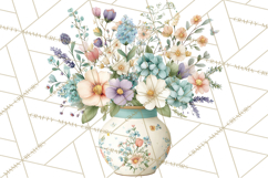 Spring Farmer’s Market Minis Clipart, Rustic Spring Png Product Image 5