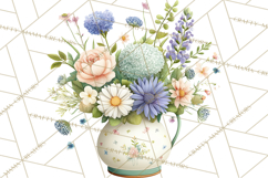 Spring Farmer’s Market Minis Clipart, Rustic Spring Png Product Image 2