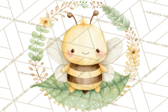 Spring Insects Clipart PNG, Cute Baby Bugs Watercolor Png Product Image 2