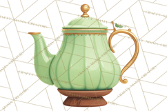 Mid Century Modern Kitchen Clipart, Retro Modern Kitchen Png Product Image 3