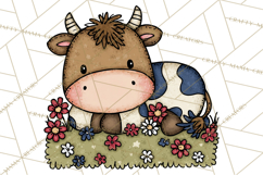 Patriotic Farm Animals Clipart, Whimsical Red White Blue Product Image 4