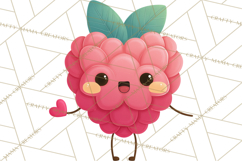 Valentine Kawaii Candies, Heart Sweets Clipart, Cute Candy Product Image 4