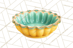 Mid Century Modern Kitchen Clipart, Retro Modern Kitchen Png Product Image 5