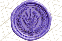 Easter Wax Seal Clipart, Bunny Chick Egg Floral Heart PNG Product Image 2