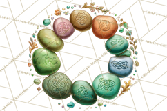 Celtic Enchanted Forest Animals Clipart, Woodland Creatures Product Image 3