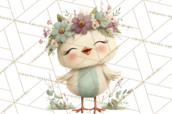 Whimsical Easter Animal Clipart, Printable PNG, Cute Bunny Product Image 3