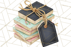 Spring Farmer’s Market Minis Clipart, Rustic Spring Png Product Image 4