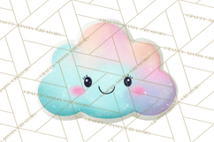 Anthropomorphic Spring Objects Clipart, Cute Kawaii Plants Product Image 4