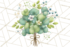 Spring Farmer’s Market Minis Clipart, Rustic Spring Png Product Image 2