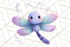 Spring Insects Clipart PNG, Cute Baby Bugs Watercolor Png Product Image 2