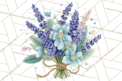 Spring Farmer’s Market Minis Clipart, Rustic Spring Png Product Image 3