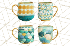 Mid Century Modern Kitchen Clipart, Retro Modern Kitchen Png Product Image 4