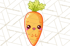 Anthropomorphic Spring Objects Clipart, Cute Kawaii Plants Product Image 2