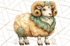 Celtic Enchanted Forest Animals Clipart, Woodland Creatures Product Image 3