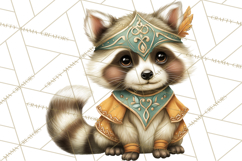 Celtic Enchanted Forest Animals Clipart, Woodland Creatures Product Image 4