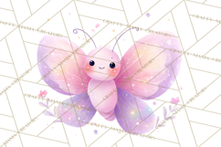 Spring Insects Clipart PNG, Cute Baby Bugs Watercolor Png Product Image 4