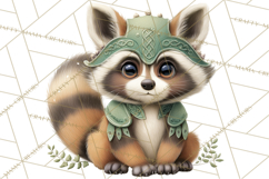 Celtic Enchanted Forest Animals Clipart, Woodland Creatures Product Image 5