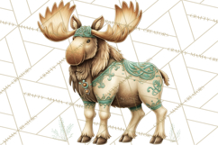 Celtic Enchanted Forest Animals Clipart, Woodland Creatures Product Image 5