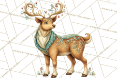 Celtic Enchanted Forest Animals Clipart, Woodland Creatures Product Image 2