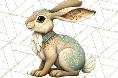 Celtic Enchanted Forest Animals Clipart, Woodland Creatures Product Image 4
