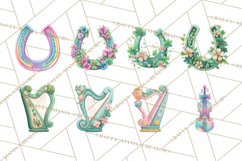 Irish Folk Elements Clipart, St. Patrick’s Day PNG, Celtic Product Image 3