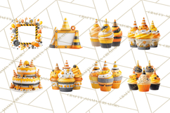 Construction Birthday Party Clipart, Builder Celebration Png Product Image 5