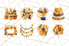 Construction Birthday Party Clipart, Builder Celebration Png Product Image 6