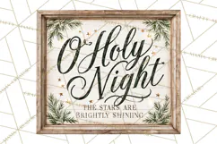 Farmhouse Christmas Signs PNG Product Image 2