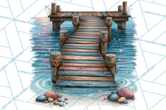 Lake Life Booze Clipart PNG Product Image 2